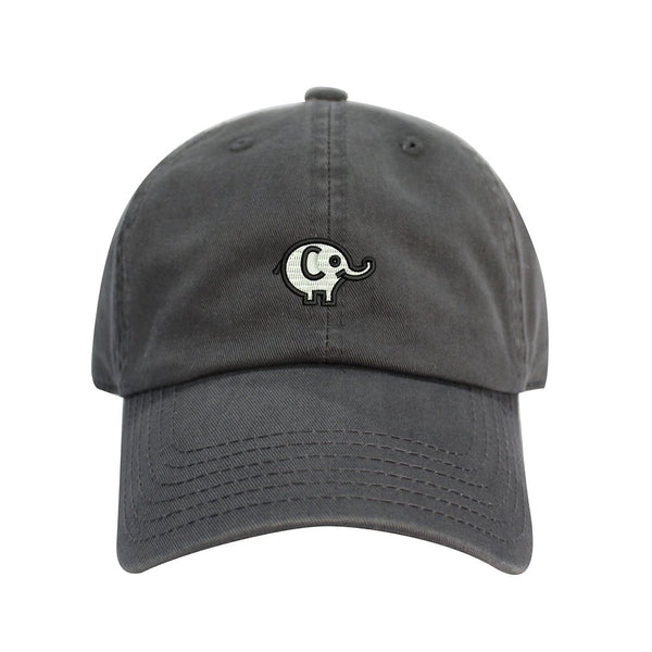 Elephant Embroidered Dad Hat Baseball Cap