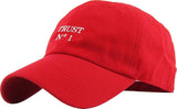 Trust No One Embroidered Dad Hat Baseball Cap