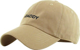 Classic Daddy Embroidered Dad Hat Baseball Cap