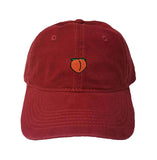 Peach Embroidered Dad Hat Baseball Cap