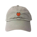 Peach Embroidered Dad Hat Baseball Cap