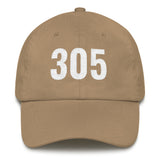 Embroidered Miami Dade Classic 305 Area Code Dad Hat Cap Unisex