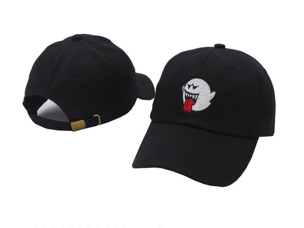 Embroidered Ghost Dad Hat Cap Unisex