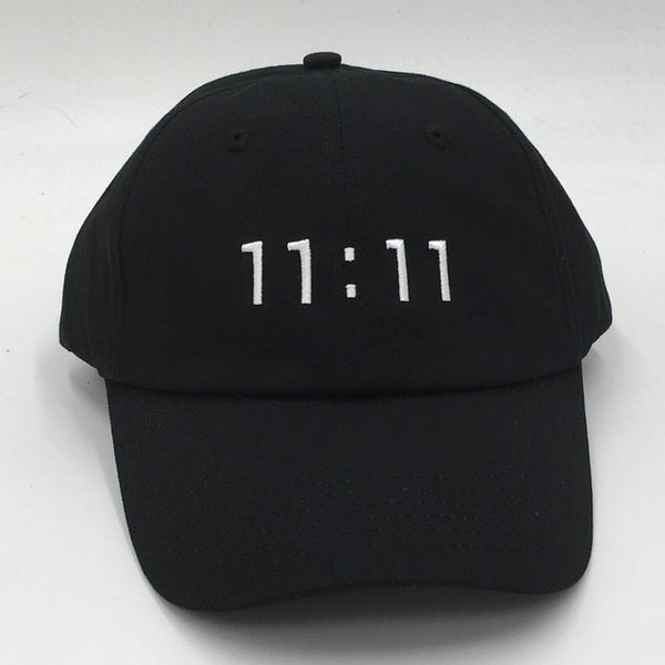 11:11 Make a Wish Embroidered Dad Hat Cap Unisex