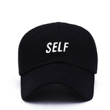 Self Embroidered Dad Hat Cap Unisex