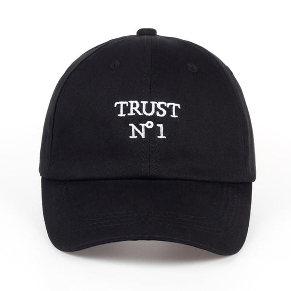 Embroidered Trust No One Dad Hat Cap Unisex