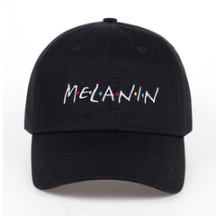 Embroidered Melanin Sunny Dad Hat Cap Unisex