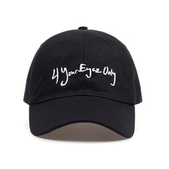 Embroidered 4 Your Eyes Only Dad Hat Cap Unisex