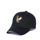 Embroidered Cock Dad Hat Cap Unisex
