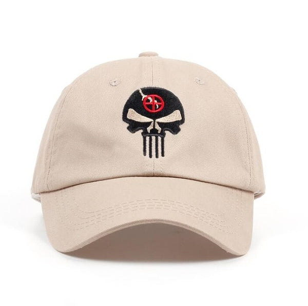 Punisher War Zone Embroidered Dad Hat Cap Unisex