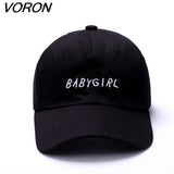 Big Text Babygirl Embroidered Dad Hat Cap Unisex