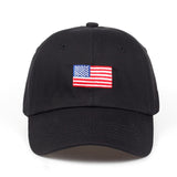 Embroidered USA American Flag Dad Hat Cap Unisex