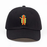 Embroidered Hot Dog Dad Hat Cap Unisex