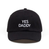 Embroidered Yes Daddy Text Dad Hat Cap Unisex