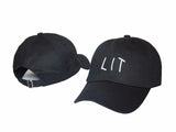 Embroidered Lit Dad Hat Cap Unisex