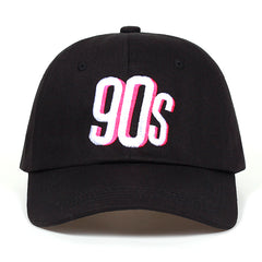 90s Pop Art Embroidered Dad Hat Cap Unisex