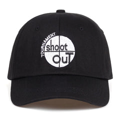 Embroidered Shoot Out Dad Hat Cap Unisex
