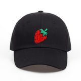 Various Fruit Styles Embroidered Dad Hat Cap Unisex