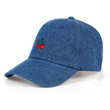Embroidered Assorted Fruits Dad Hat Cap Unisex