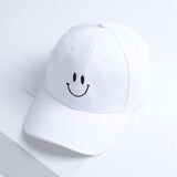 Smiley Embroidered Dad Hat Cap Unisex