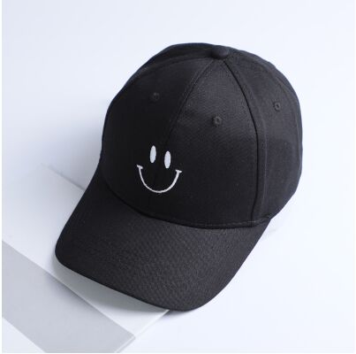 Smiley Embroidered Dad Hat Cap Unisex