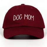Embroidered Dog Mom Dad Hat Cap Unisex
