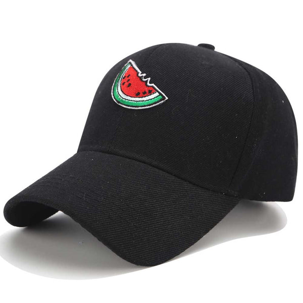 Watermelon Embroidered Dad Hat