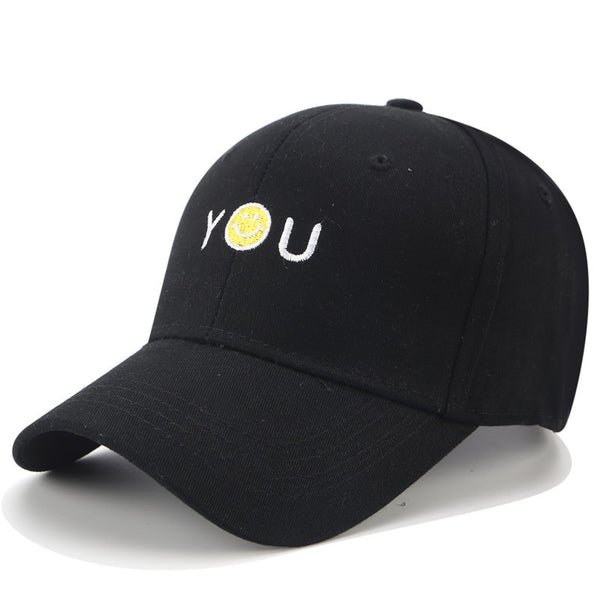 You Smile Embroidered Dad Hat