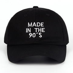 New Made in the 90's Embroidered Dad Hat Cap Unisex