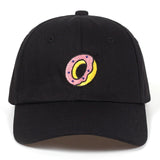 Embroidered Donuts Dad Hat Cap Unisex