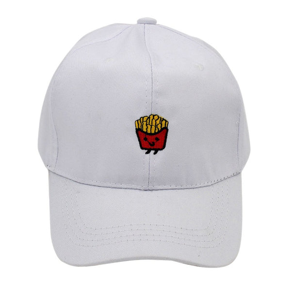 Embroidered French Fries Dad Hat