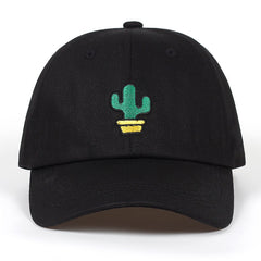 Prickly Cactus Embroidered Dad Hat Cap Unisex