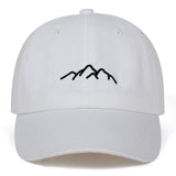 Mountain Range Dope Embroidered Dad Hat Cap Unisex