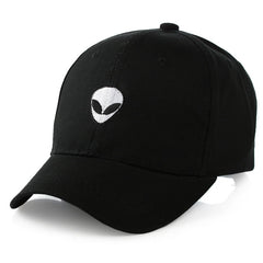 Embroidered Alien Dad Hat Cap Unisex