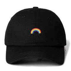 Embroidered Rainbow Dad Hat Cap Unisex