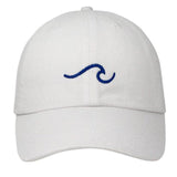 Embroidered Wave Dad Hat Cap Unisex